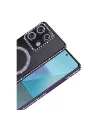 Xiaomi Redmi Note 13 Pro 4g Joke Simli Magneticsafe Kılıf - Derin Mor