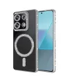 Xiaomi Redmi Note 13 Pro 4g Joke Simli Magneticsafe Kılıf - Gümüş