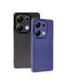 Xiaomi Redmi Note 13 Pro 4g Kılıf Auto Focus Karbon Kapak - Lacivert