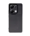 Xiaomi Redmi Note 13 Pro 4g Kılıf Auto Focus Karbon Kapak - Siyah