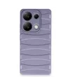 Xiaomi Redmi Note 13 Pro 4G Kılıf Bibercas Silikon Kapak - Lila