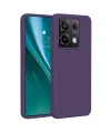 Xiaomi Redmi Note 13 Pro 4g Kılıf First Silikon - Mor