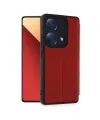 Xiaomi Redmi Note 13 Pro 4g Kılıf Flip Cover - Kırmızı