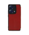Xiaomi Redmi Note 13 Pro 4g Kılıf Flip Cover - Kırmızı