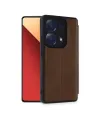 Xiaomi Redmi Note 13 Pro 4g Kılıf Flip Cover - Taba