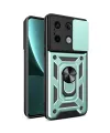 Xiaomi Redmi Note 13 Pro 4g Pars Lens Yüzüklü Silikon - Yeşil