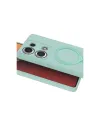 Xiaomi Redmi Note 13 Pro 4g Regal Magsafe Standlı Kapak - Su Yeşili