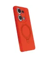 Xiaomi Redmi Note 13 Pro 4g Regal Magsafe Standlı Kapak - Turuncu
