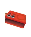 Xiaomi Redmi Note 13 Pro 4g Regal Magsafe Standlı Kapak - Turuncu