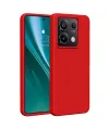 Xiaomi Redmi Note 13 Pro 5g Kılıf First Silikon - Kırmızı