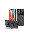 Xiaomi Redmi Note 13 Pro 5g Kılıf Joy Lens Standlı Kapak - Siyah