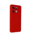 Xiaomi Redmi Note 13 Pro 5g Kılıf Nano İçi Kadife Silikon - Kırmızı