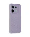Xiaomi Redmi Note 13 Pro 5g Kılıf Petek Silikon Kapak - Lila