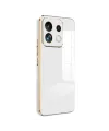Xiaomi Redmi Note 13 Pro 5g Kılıf Volet Silikon - Beyaz