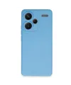 Xiaomi Redmi Note 13 Pro Plus Kılıf Nano İçi Kadife Silikon - Mavi