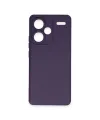 Xiaomi Redmi Note 13 Pro Plus Kılıf Nano İçi Kadife Silikon - Mor
