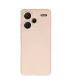 Xiaomi Redmi Note 13 Pro Plus Kılıf Nano İçi Kadife Silikon - Pudra