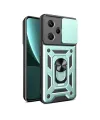 Xiaomi Redmi Note 13 Pro Plus Kılıf Pars Lens Yüzüklü Silikon - Yeşil