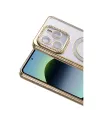 Xiaomi Redmi Note 14 4g Joke Simli Magneticsafe Kılıf - Gold