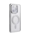 Xiaomi Redmi Note 14 4G Joke Simli Magneticsafe Kılıf - Gümüş