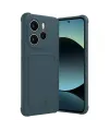 Xiaomi Redmi Note 14 4g Kelvin Kartvizitli Silikon - Koyu Yeşil