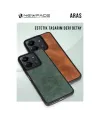 Xiaomi Redmi Note 14 4g Kılıf Aras Deri Kapak - Pudra