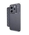 Xiaomi Redmi Note 14 4g Kılıf Auto Focus Karbon Kapak - Lacivert