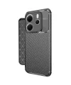 Xiaomi Redmi Note 14 4g Kılıf Auto Focus Karbon Kapak - Siyah