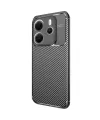 Xiaomi Redmi Note 14 4g Kılıf Auto Focus Karbon Kapak - Siyah