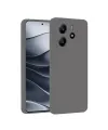 Xiaomi Redmi Note 14 4g Kılıf First Silikon - Gri