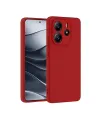 Xiaomi Redmi Note 14 4g Kılıf First Silikon - Kırmızı