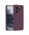 Xiaomi Redmi Note 14 4g Kılıf First Silikon - Mürdüm