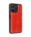 Xiaomi Redmi Note 14 4g Kılıf Flip Cover - Kırmızı