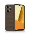 Xiaomi Redmi Note 14 4g Kılıf Optimum Silikon - Kahverengi