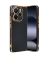 Xiaomi Redmi Note 14 4G Kılıf Volet Silikon - Siyah
