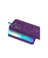 Xiaomi Redmi Note 14 4g Regal Magsafe Standlı Kapak - Derin Mor