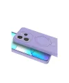 Xiaomi Redmi Note 14 4g Regal Magsafe Standlı Kapak - Lila