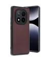 Xiaomi Redmi Note 14 Pro 4g Kılıf Aras Deri Kapak - Bordo