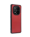 Xiaomi Redmi Note 14 Pro 4g Kılıf Aras Deri Kapak - Kırmızı