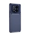 Xiaomi Redmi Note 14 Pro 4g Kılıf Auto Focus Karbon Kapak - Lacivert