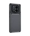 Xiaomi Redmi Note 14 Pro 4g Kılıf Auto Focus Karbon Kapak - Siyah