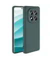 Xiaomi Redmi Note 14 Pro 4g Kılıf First Silikon - Koyu Yeşil