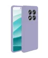 Xiaomi Redmi Note 14 Pro 4g Kılıf First Silikon - Lila