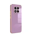 Xiaomi Redmi Note 14 Pro 4g Kılıf Volet Silikon - Mor