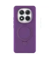 Xiaomi Redmi Note 14 Pro 4g Regal Magsafe Standlı Kapak - Derin Mor