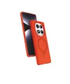 Xiaomi Redmi Note 14 Pro 4g Regal Magsafe Standlı Kapak - Turuncu