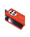 Xiaomi Redmi Note 14 Pro 4G Regal Magsafe Standlı Kapak - Turuncu