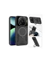 Xiaomi Redmi Note 14 Pro 5g Kılıf Joy Lens Standlı Kapak - Mor