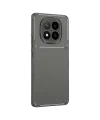 Xiaomi Redmi Note 14 Pro Plus Kılıf Auto Focus Karbon Kapak - Gri