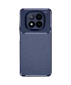 Xiaomi Redmi Note 14 Pro Plus Kılıf Auto Focus Karbon Kapak - Lacivert